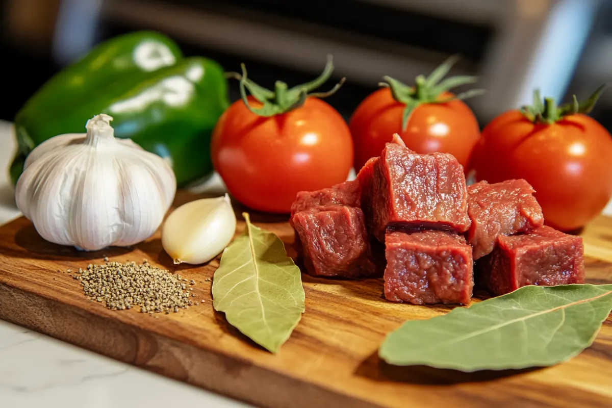 Birria Ramen Ingredients