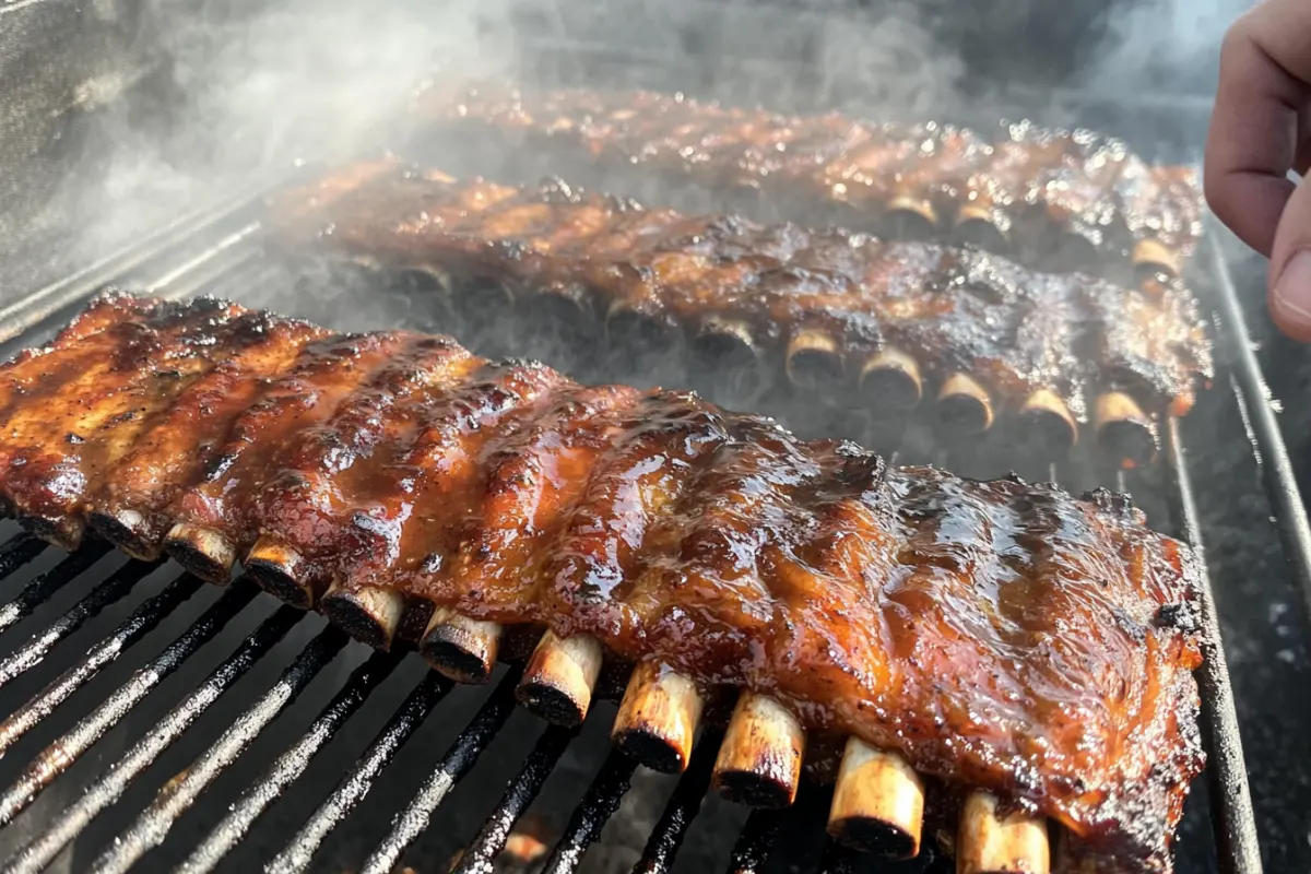 How long to smoke dino ribs