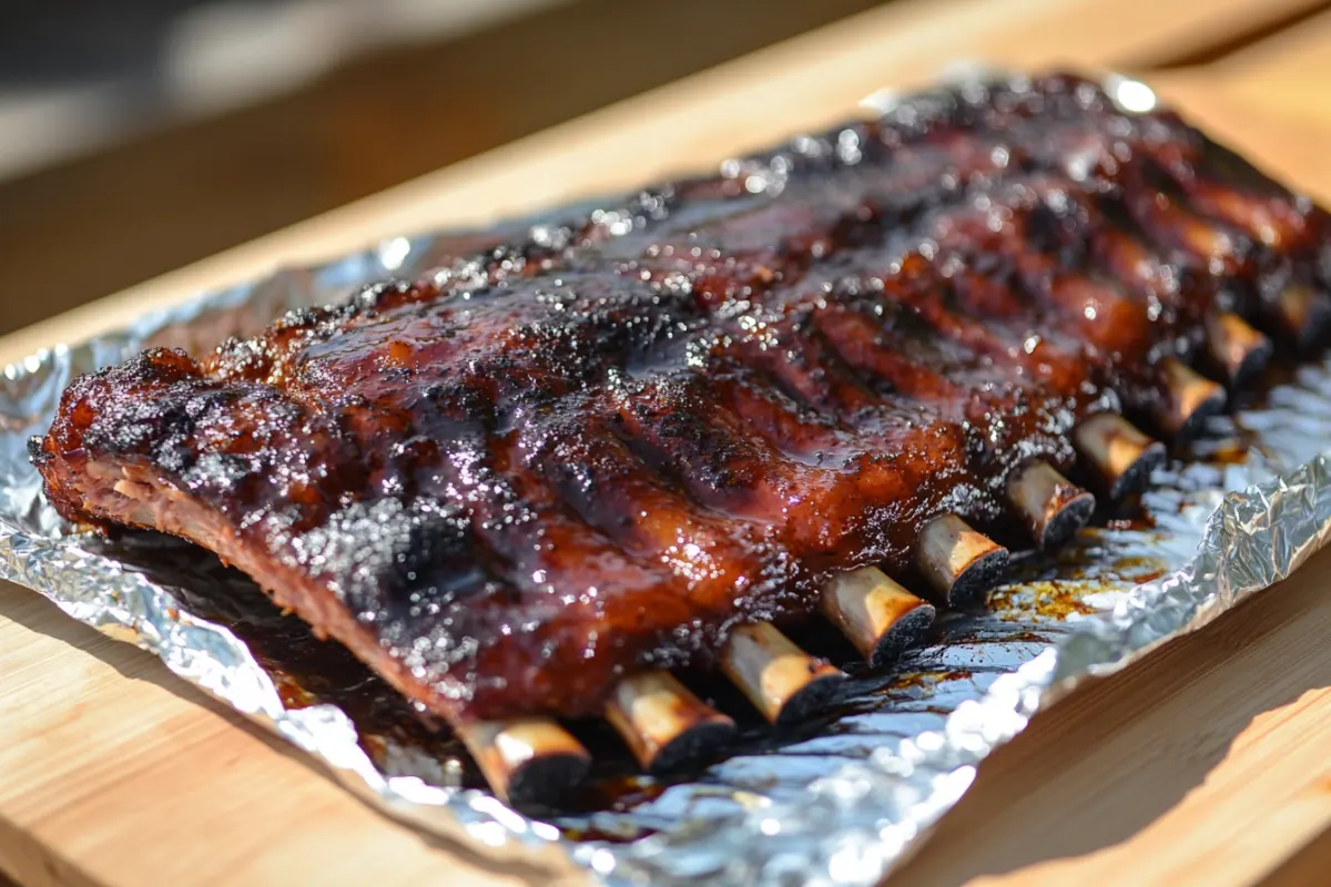 How long to smoke Dino ribs at 225°F