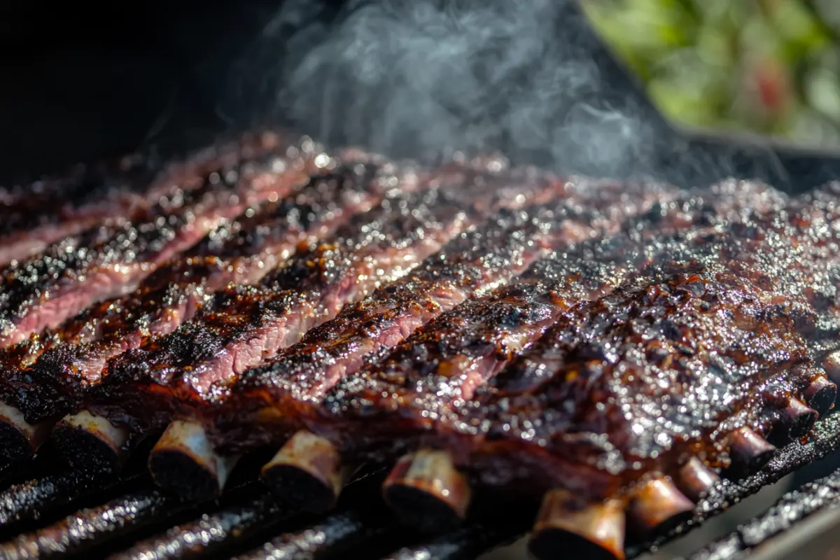 Smoking Dino Ribs