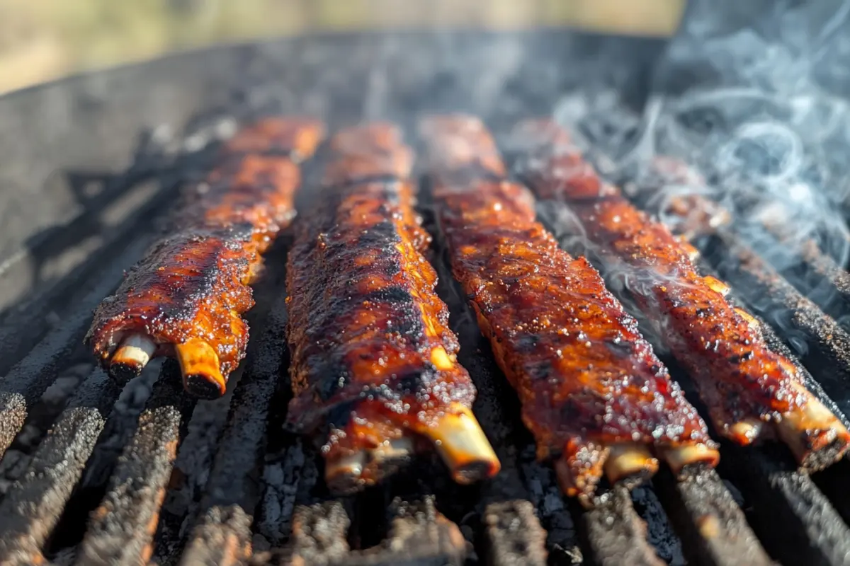 Smoking Plate Ribs