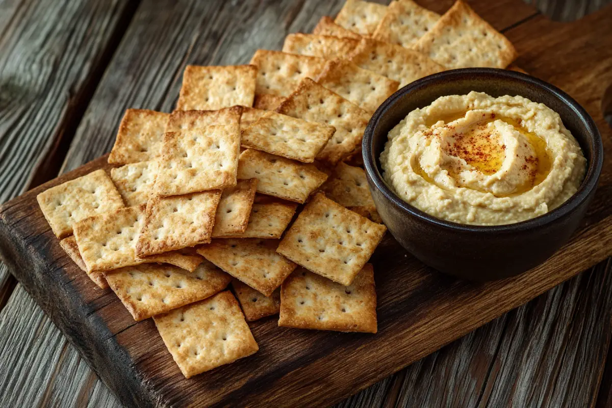 Sourdough Crackers