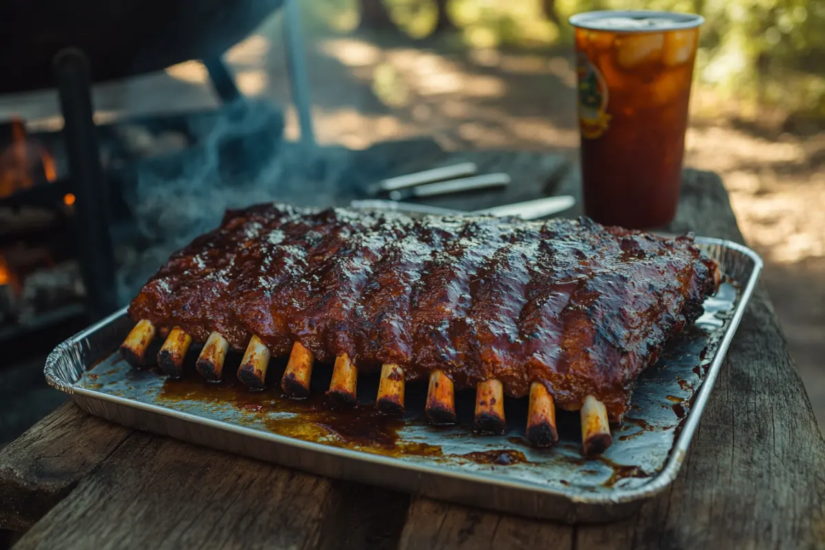 Traditional Smoked Dino Ribs