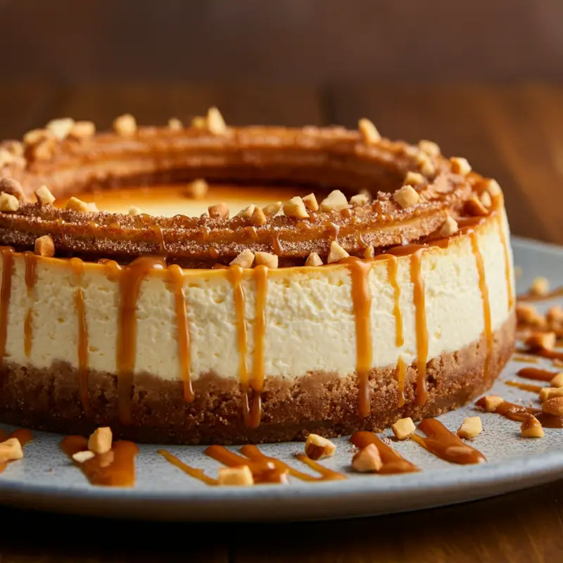 Churro Cheesecake: A Delicious Fusion of Two Classic Desserts
