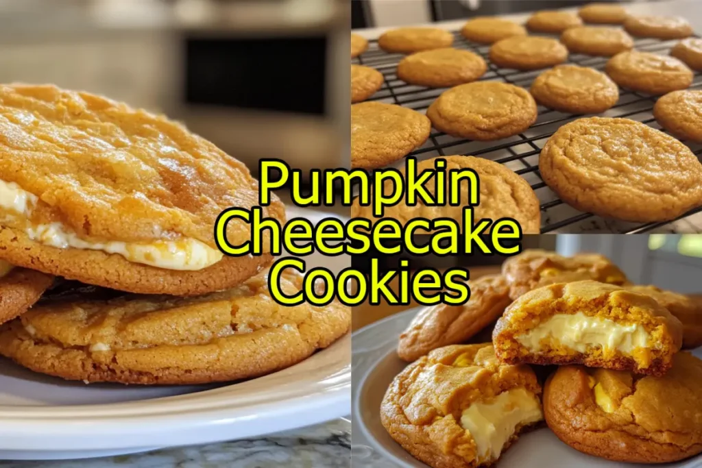 pumpkin cheesecake cookies